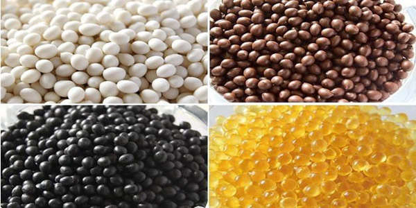 成品的熱熔膠顆粒